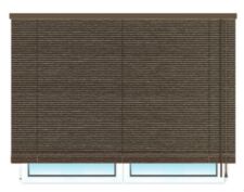 Деревянные горизонтальные жалюзи 25 мм 36 капучино Деревянные горизонтальные жалюзи 25 мм 36 капучино цена. Купить в «Мастерская Жалюзи»